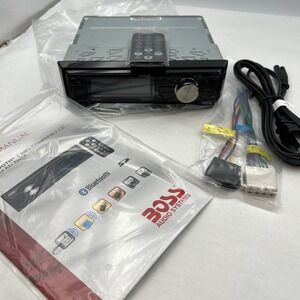 BOSS Audio Systems 508UAB Car Stereo - Single Din, Bluetooth, CD Black NEW